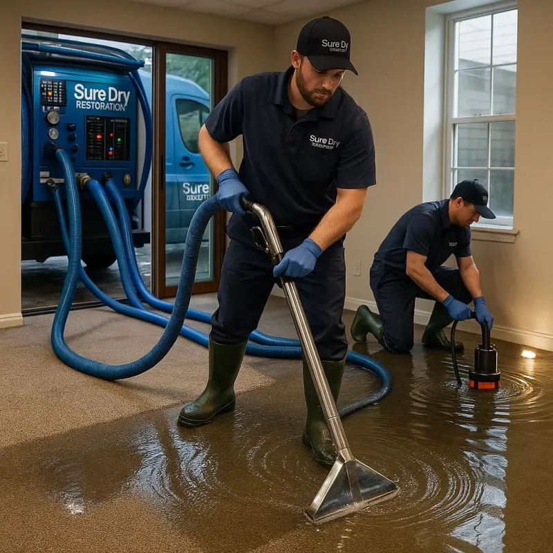 Water Extraction and Removal process in Jean Lafitte, LA